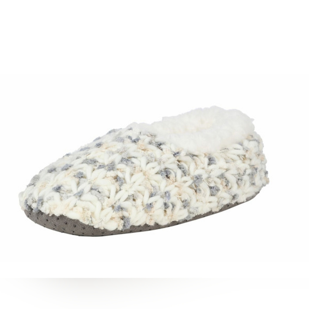 NWT Northeast Outfitters Women's Cozy Cabin Slippers Size S/M (Spacedye Grey)